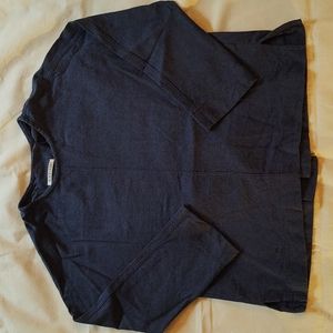 Black Crane Open Back blouse.